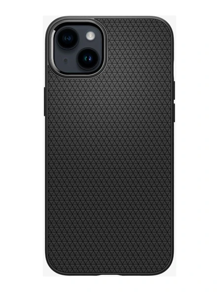 Spigen iPhone 14 Plus Kılıf Liquid Air Matte Black - ACS04891