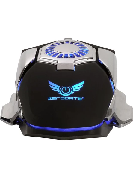 MF Product Strike 0593 Rgb Kablolu Fanlı Gaming Mouse Siyah - 4