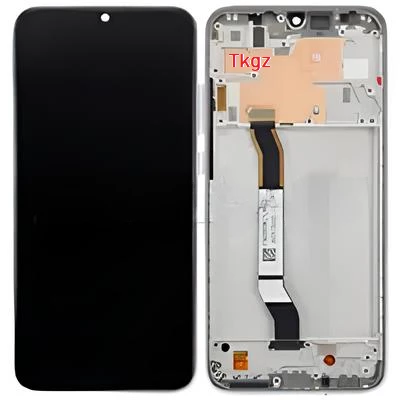 Tkgz - Xiaomi Redmi NOTE 8 Uyumlu Lcd Ekran Dokunmatik Orijinal ÇITALI GRİ