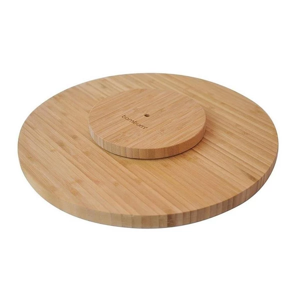Bambum Fiesta Dönen Servis Tabağı Küçük 35cm - 2