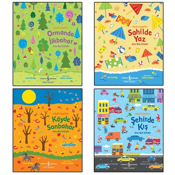 Hadi Gezelim (2-4 Yaş Etkinlik Kitapları)