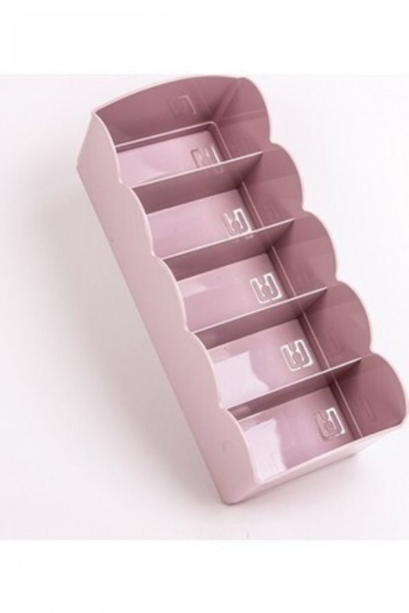 Plastik Takı Toka Bujiteri Kutusu Toplayıcı Bölmeli Çekmece Düzenleyici 3 Adet - 5
