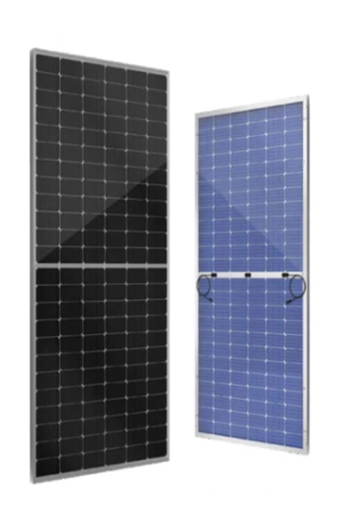 Solinved 550w A-halfcut Percmonokristal Güneş Paneli Bificial (ÇİFT TARAFLI)