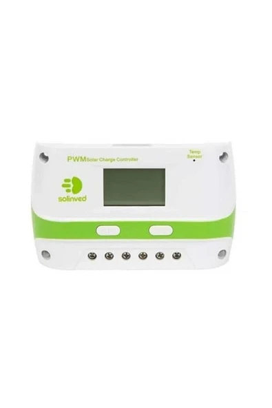30a Pwm Şarj Kontrol Cihazı | Solar Enerji Sistemleri Için Regülatör (12V/24V)