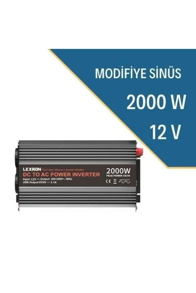 2000w-12v Modifiye Sinüs Inverter