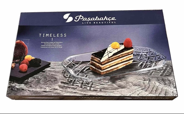 Paşabahçe Timeless Kayık Tabak Servis Sunum Tabağı 275x300 mm - 54188 - 6
