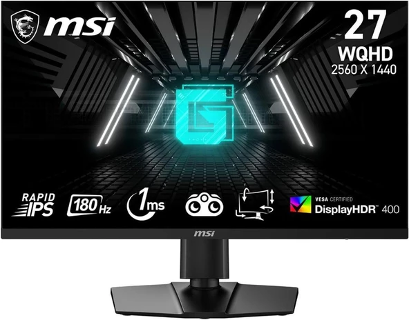 MSI G274QPF E2 27" 1 ms 2K Pivot IPS 180 Hz Oyuncu Monitörü  - Teşhir