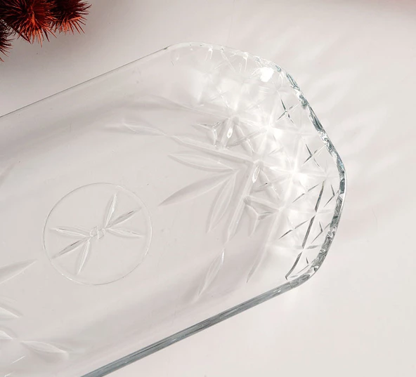 Paşabahçe Timeless Kayık Tabak Servis Sunum Tabağı 275x300 mm - 54188 - 3