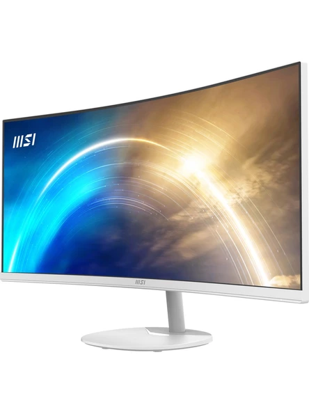 MSI 34" PRO MP341CQW 3440x1440 (UWQHD) CURVE 1500R VA 100HZ 1MS FREESYNC BEYAZ MONITOR - Resim 3