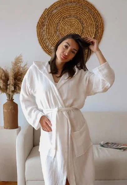 MÜSLİN BORNOZ(4 KAT ) - 5