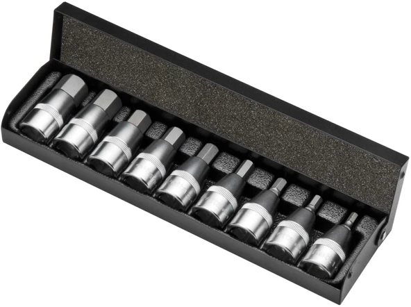 Retta 1/2” Lokmalı Allen Set Kısa - 6 Köşe RLT0901