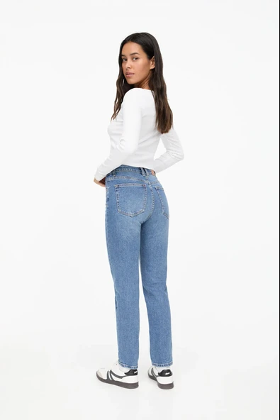 Pull & Bear Comfort mom jean - 3