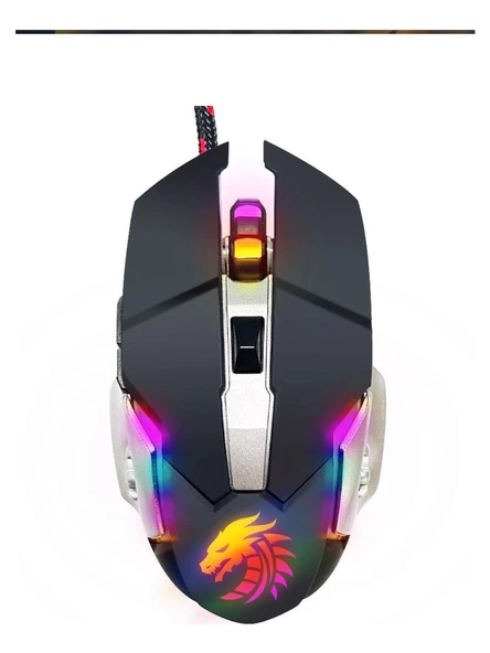 Polosmart PGM24 Kablolu Gaming Mouse + Mouse Pad