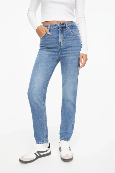 Pull & Bear Comfort mom jean - 2