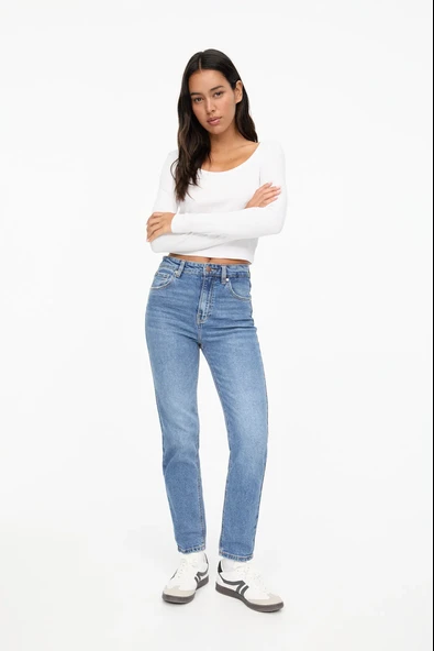 Pull & Bear Comfort mom jean