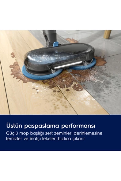 Electrolux EP82H25WET 800 Serisi Mop Başlıklı Kablosuz Islak&Kuru Süpürge - 7