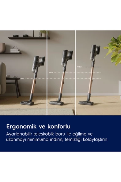 Electrolux EP82H25WET 800 Serisi Mop Başlıklı Kablosuz Islak&Kuru Süpürge - 8