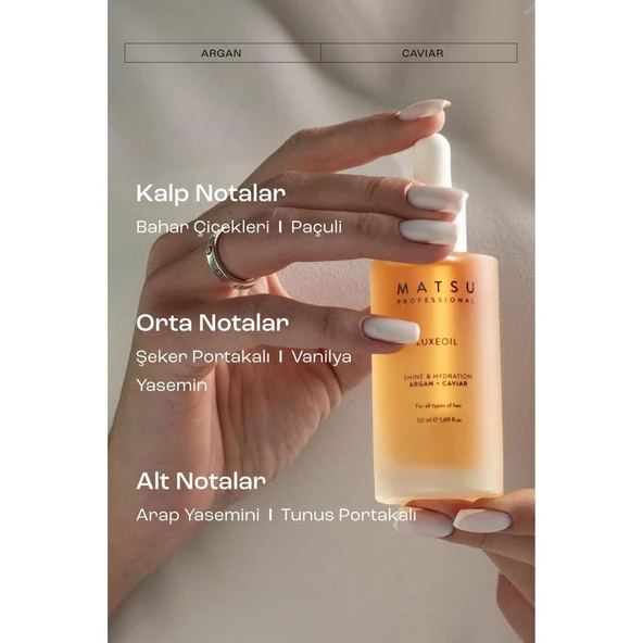 Matsu Luxeoil Argan Saç Bakım Yağı 50ml - 3