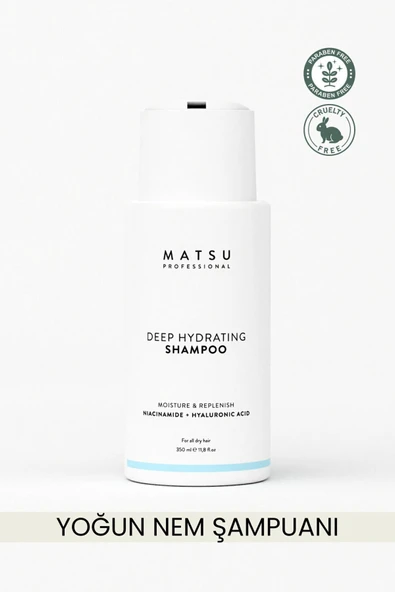 Matsu Deep Hydrating Kuru Saçlar için Yoğun Nemlendirici Şampuan 350ml