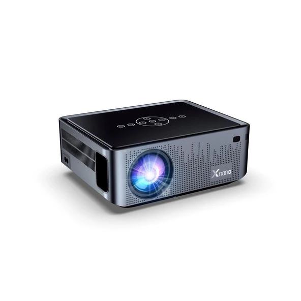 Xnano X1 Pro 1080p Full HD, 4K LED Projeksiyon, Auto Focus, 12000 Lumen, Android, Dolby Audio, WI-FI, Bluetooth, Black - 2