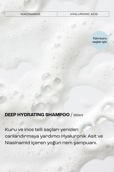 Matsu Deep Hydrating Kuru Saçlar için Yoğun Nemlendirici Şampuan 350ml - 2