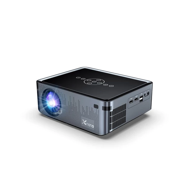 Xnano X1 Pro 1080p Full HD, 4K LED Projeksiyon, Auto Focus, 12000 Lumen, Android, Dolby Audio, WI-FI, Bluetooth, Black - 5