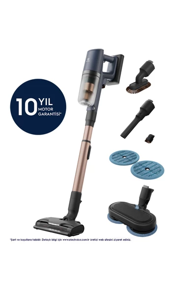 Electrolux EP82H25WET 800 Serisi Mop Başlıklı Kablosuz Islak&Kuru Süpürge