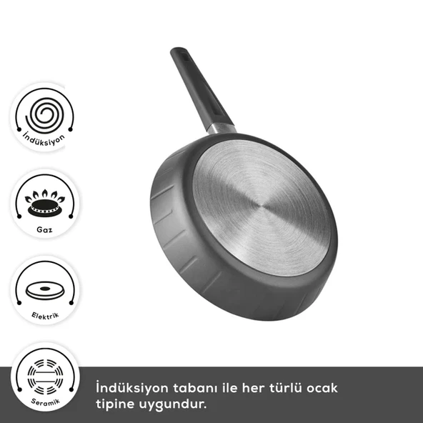 Karaca Biodiamond Regnum İndüksiyon Tabanlı 7 Parça Tencere Seti - 6