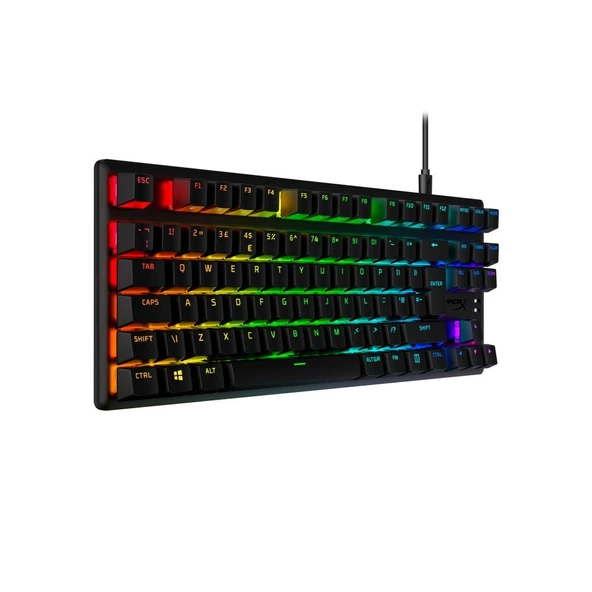 HyperX Alloy Origins Core PBT HX Kablolu Kırmızı Oyuncu Klavye 639N7AA - 3