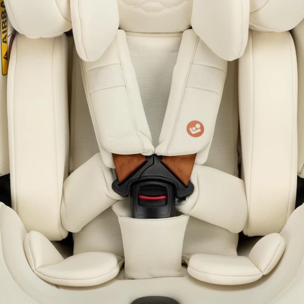 Maxi-Cosi Spinel 360 Plus i-Size Dijital Göstergeli Dönebilen Yatabilen Isofix'li 0-36 kg Oto Koltuğu Ivory - 5