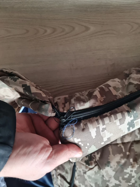 Askeri Desen Uyku Tulumu