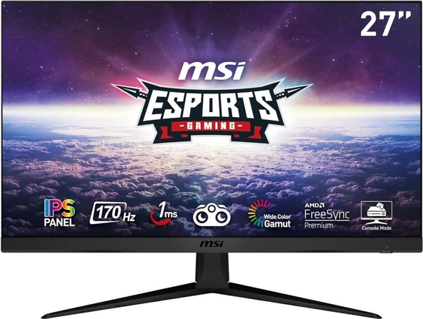 MSI MSI Optix G2712 27" 1 ms Full HD IPS 170 Hz Oyuncu Monitörü - Teşhir