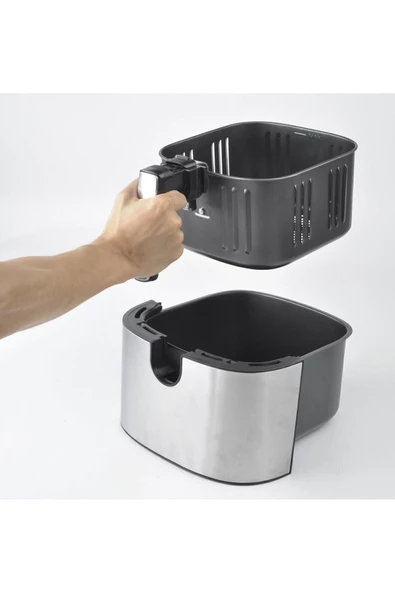 Smartfryer Xxl Airfryer 6,5 lt Dokunmatik Yağsız Sıcak Hava Fritözü - 5