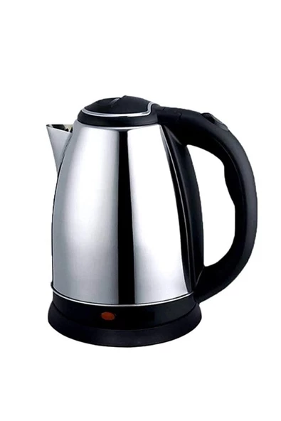 Silver Paslanmaz Elektrikli Çelik Kettle 1,7 L