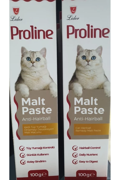 PROLINE anti hairball malt 100 gr
