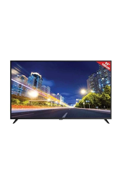 Hl55UAL402 55'' 139 Ekran Uydu Alıcılı 4K Ultra HD Smart LED TV HL55UAL402