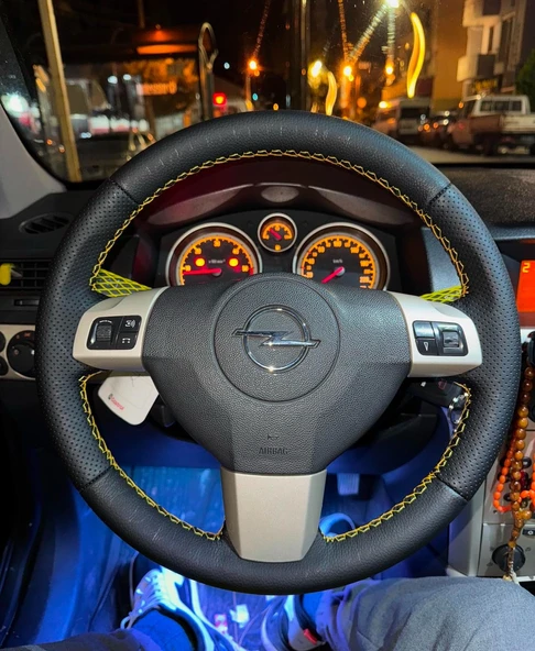 Opel Astra H Araca Özel Direksiyon Kılıfı (Orjinal Deri Sökülmesi Gerekmektedir ) - 1