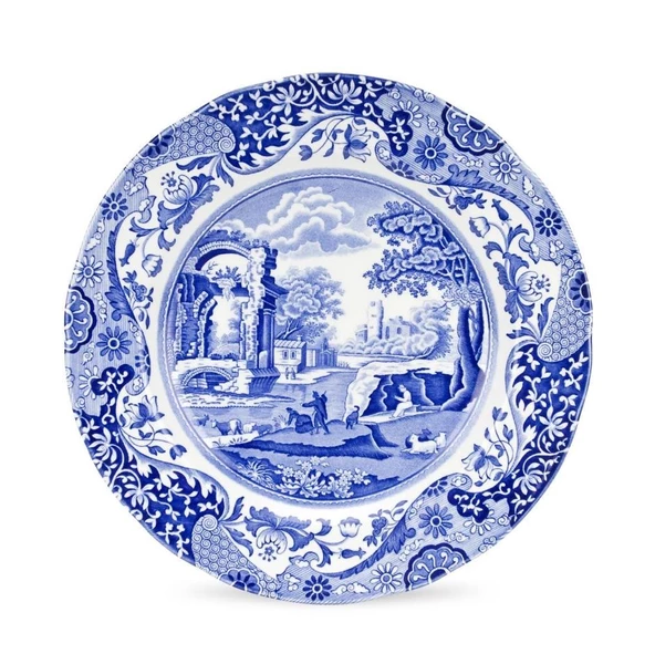 Spode Blue Italian 27 cm Yemek Tabağı