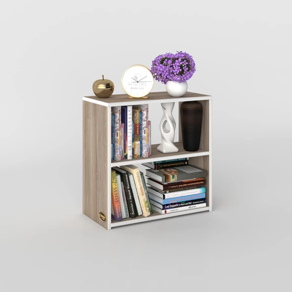 Kenzlife komodin riki crd 60*60*30 komidin kitaplık ayakkabılık - Resim 2