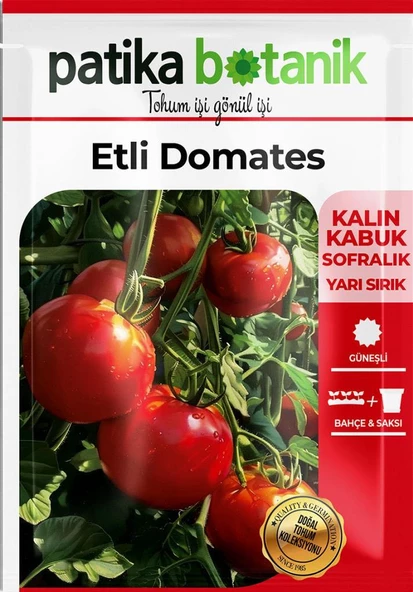 200 Adet Etli Domates Tohumu (Kalın Kabuk) - Resim 2