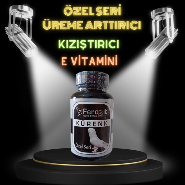 Kürenk Güvercin Üreme Arttırıcı -Kızıştırıcı -E vitamini 100 Gr - 3