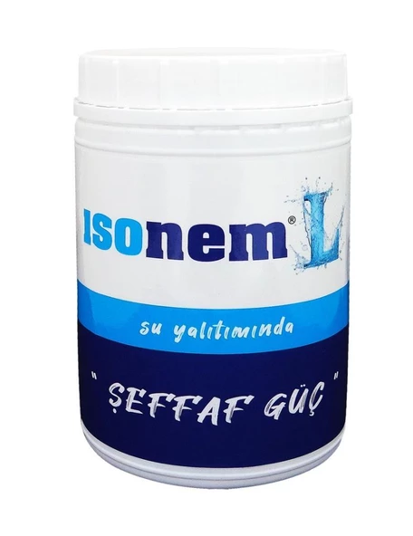 İsonem L Şeffaf Güç Su Yalıtım Malzemesi 1Kg