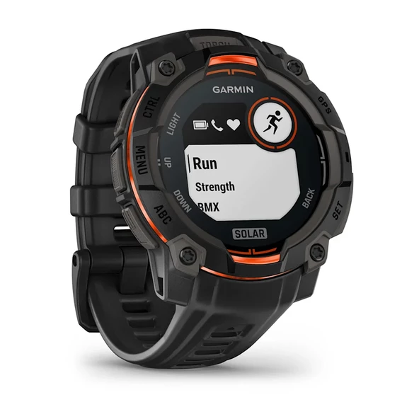 Garmin Instinct 3 – 45 mm, Solar Siyah - 2
