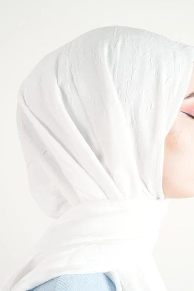 Craş Şal - Beyaz - 3