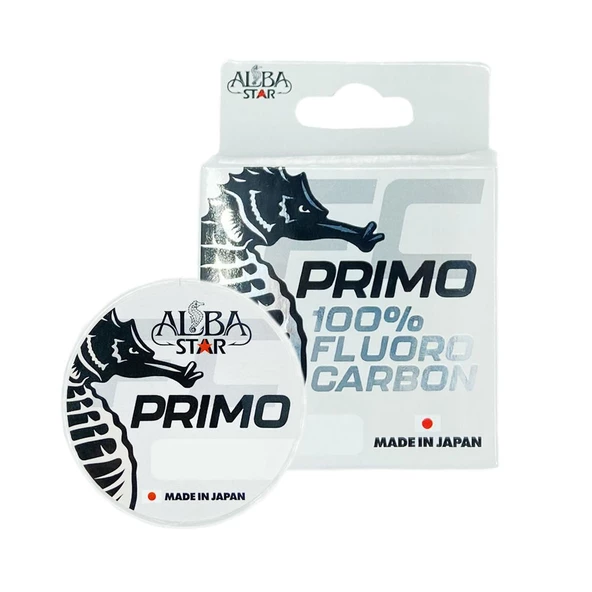 Albastar Primo 0.256 mm 30m %100 Fluorocarbon Olta Misinası 5.38 kg Çeker