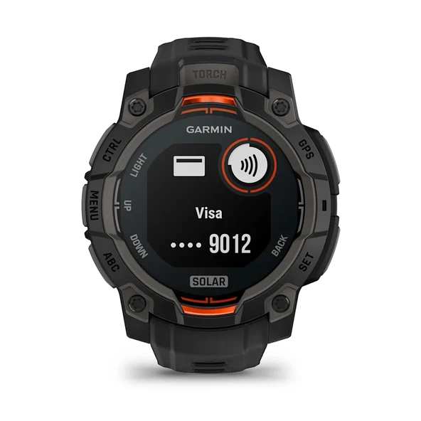 Garmin Instinct 3 – 45 mm, Solar Siyah - 6