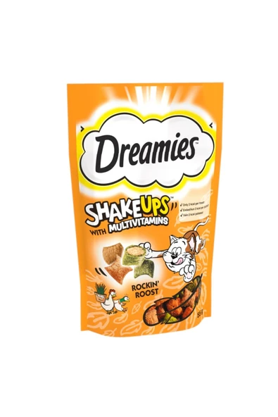 Shakeups Multivitaminli Kedi ve Yavru Kedi Ödül Maması 55 Gr x 6 Adet
