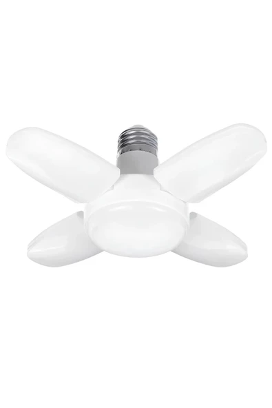 Cata ZEOS ENERJİ CT-1151 Cata 30 Watt 4 Kollu Pervane Led Ampul Beyaz - 3