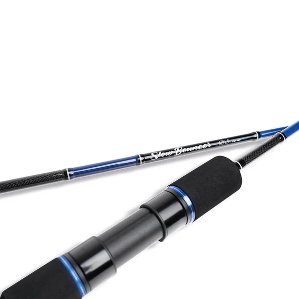 Mustad Slow Bouncer 192 cm 500g Aksiyonlu Karbon Tetikli Slow Jigging Olta Kamışı - Resim 2