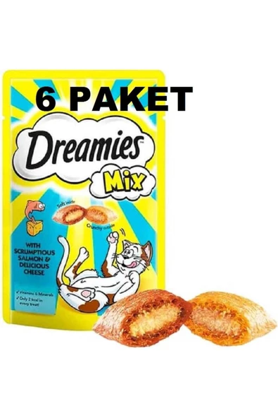 Somonlu Peynirli Kedi Ödül Maması 60 gr X 6 ADET